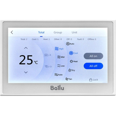 Пульт управления групповой проводной BALLU MACHINE BLC_WGC (1х64)